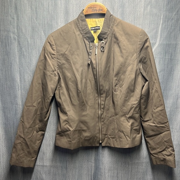🚩 Mario Serrani zip up jacket size 8 - Picture 5 of 8